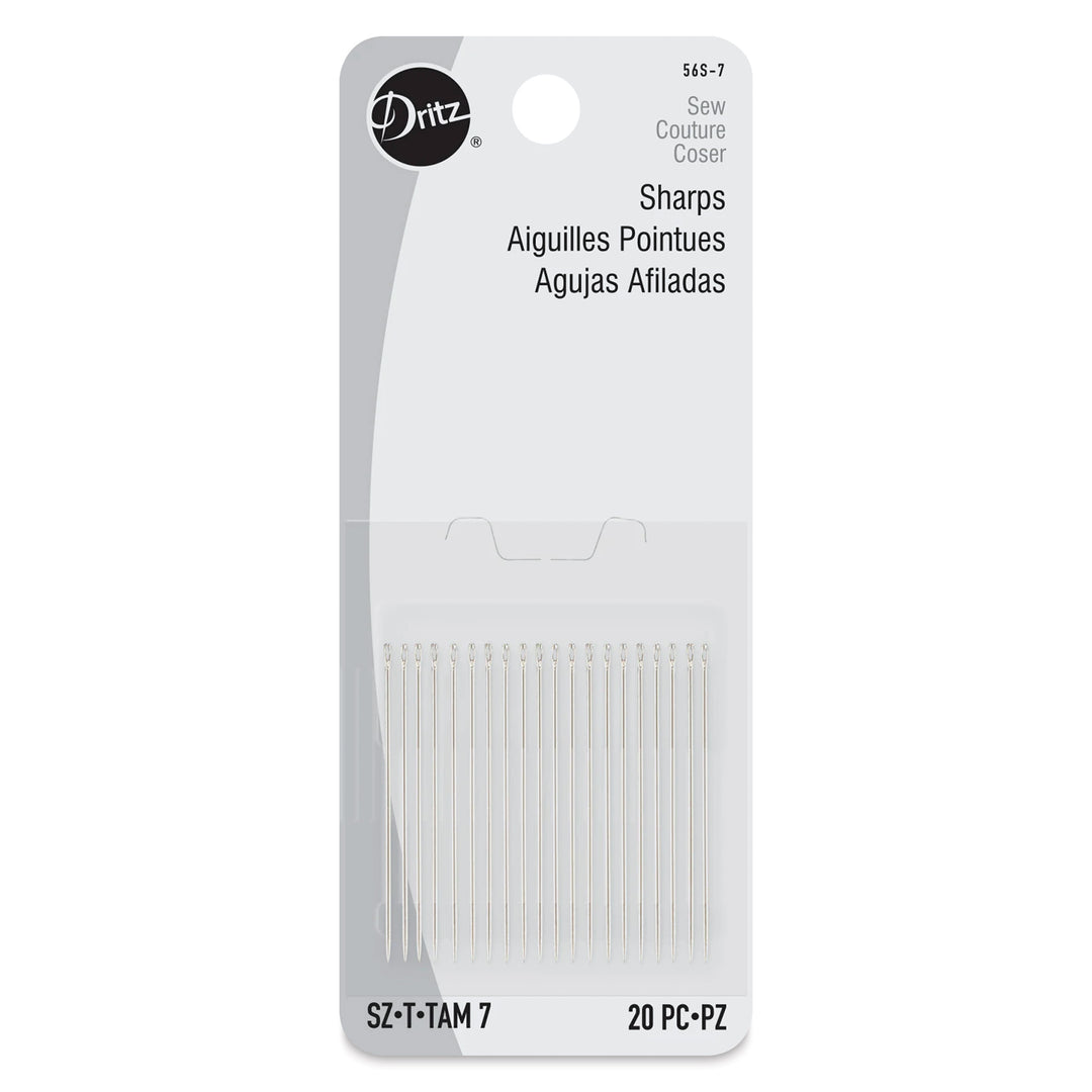 Sharp Hand Needles - Size 7 (20pc)
