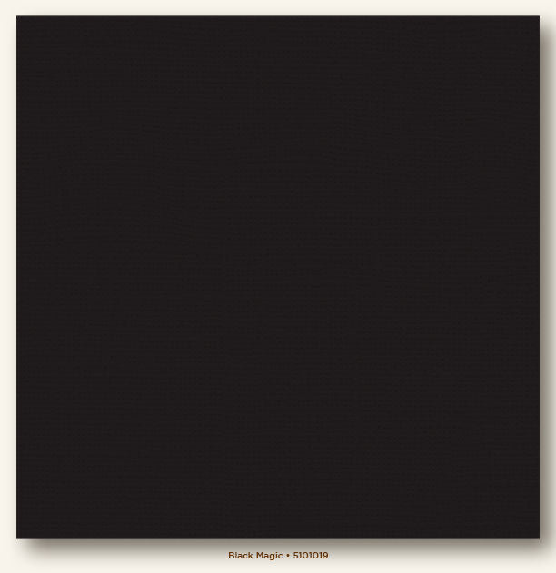 My Colors Cardstock 12x12 Black Magic