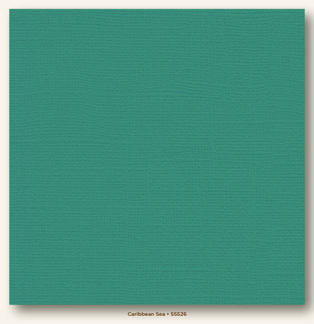 My Colors Cardstock 12x12 Caribbean Sea