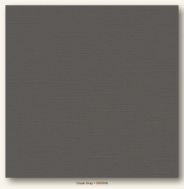 My Colors Cardstock 12x12 Cloak Gray