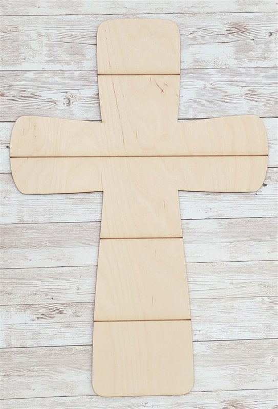 Shiplap Shapes - Small Cross