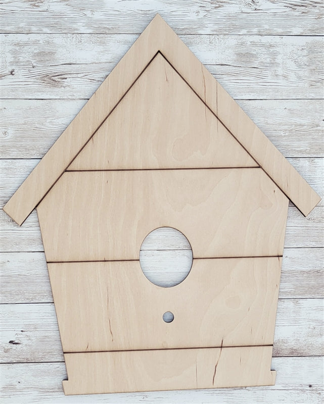 Shiplap Shapes - Medium Birdhouse