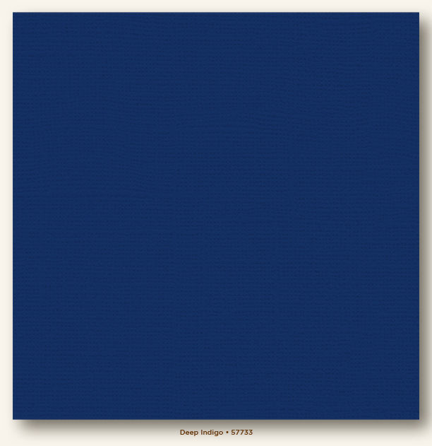 My Colors Cardstock 12x12 Deep Indigo