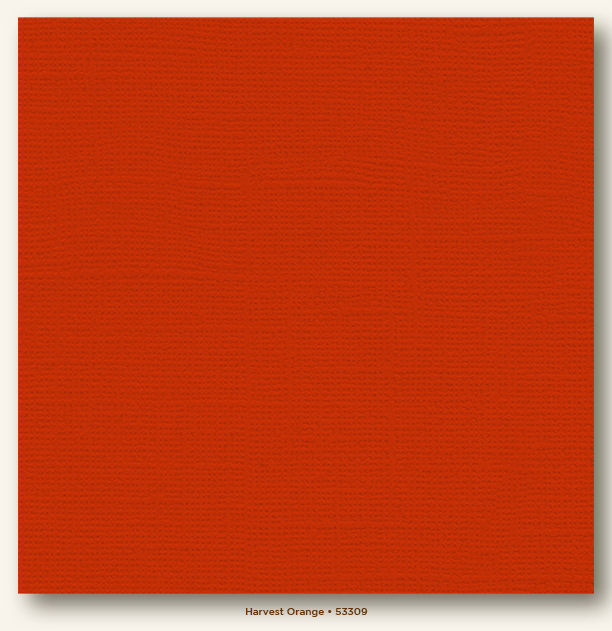 My Colors Cardstock 12x12 Harvest Orange