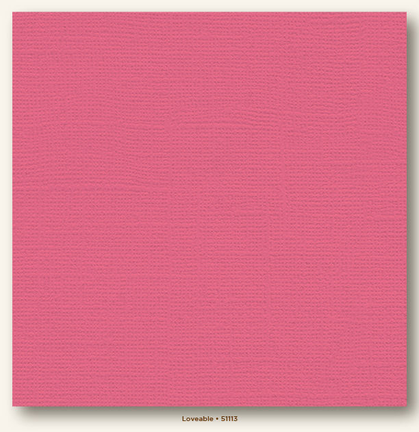 My Colors Cardstock 12x12 Loveable