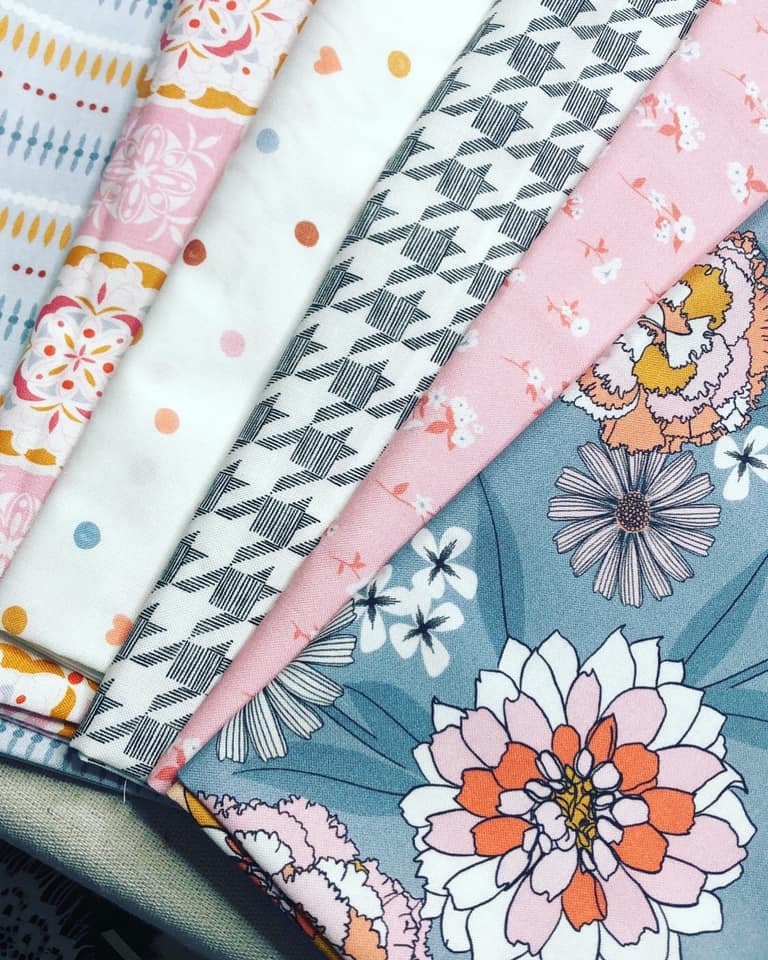 Exclusive Fabrics for Fabric Fan Club Members - Jan 2022 "Lovely"