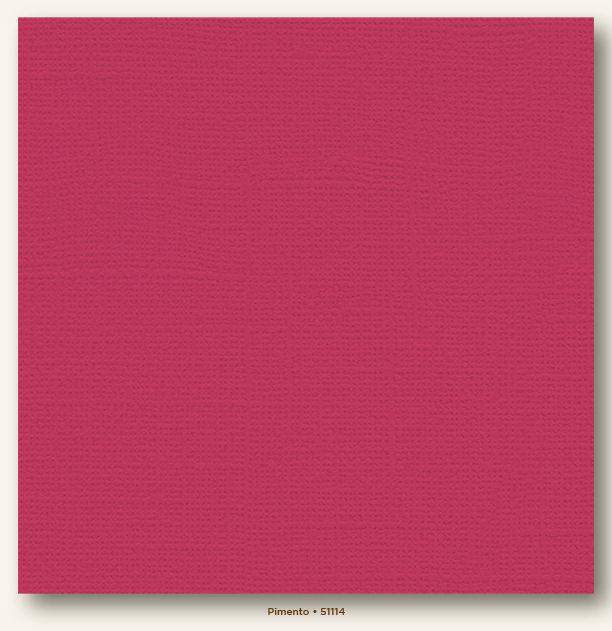 My Colors Cardstock 12x12 Pimento
