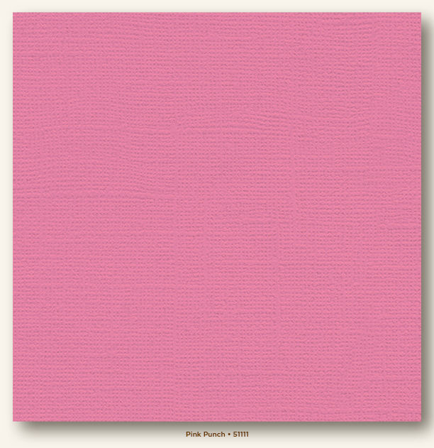My Colors Cardstock 12x12 Pink Punch