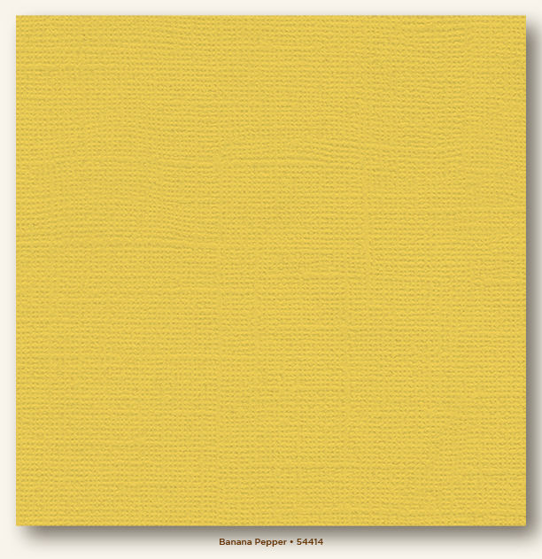 My Colors Cardstock 12x12 Banana Pepper