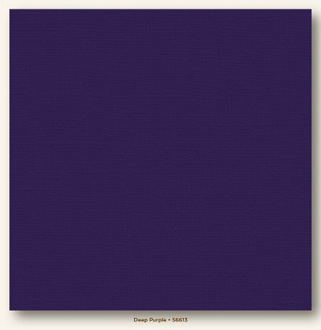My Colors Cardstock 12x12 Deep Purple