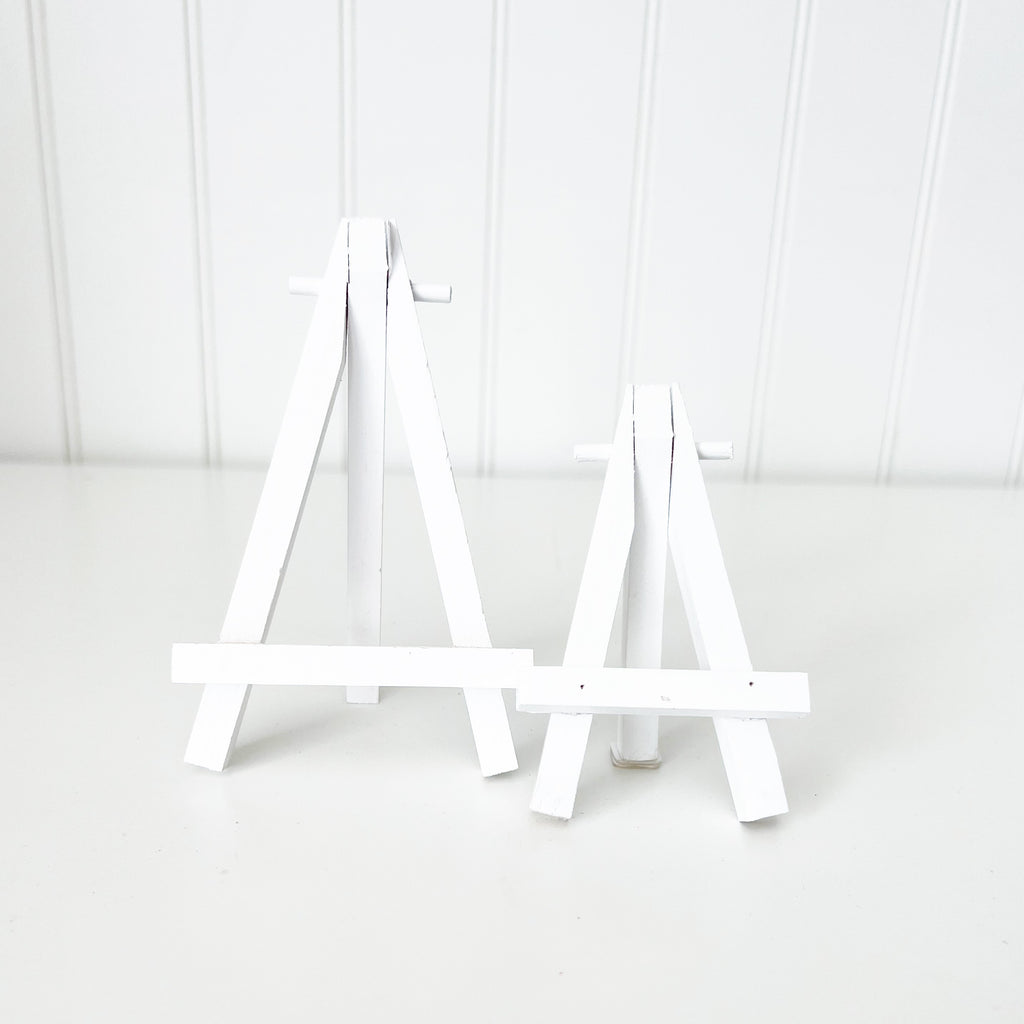 Mini Easel Set of 2 - White