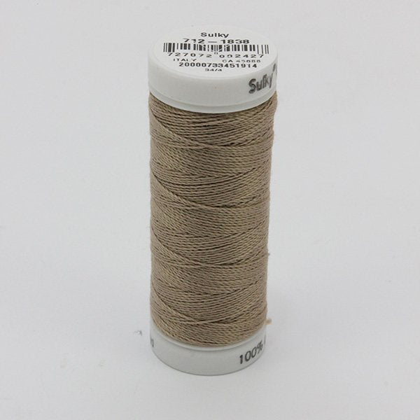 Sulky 12 Wt. Cotton Petites - Cocoa Cream - 50 yd. Spool #712-1838