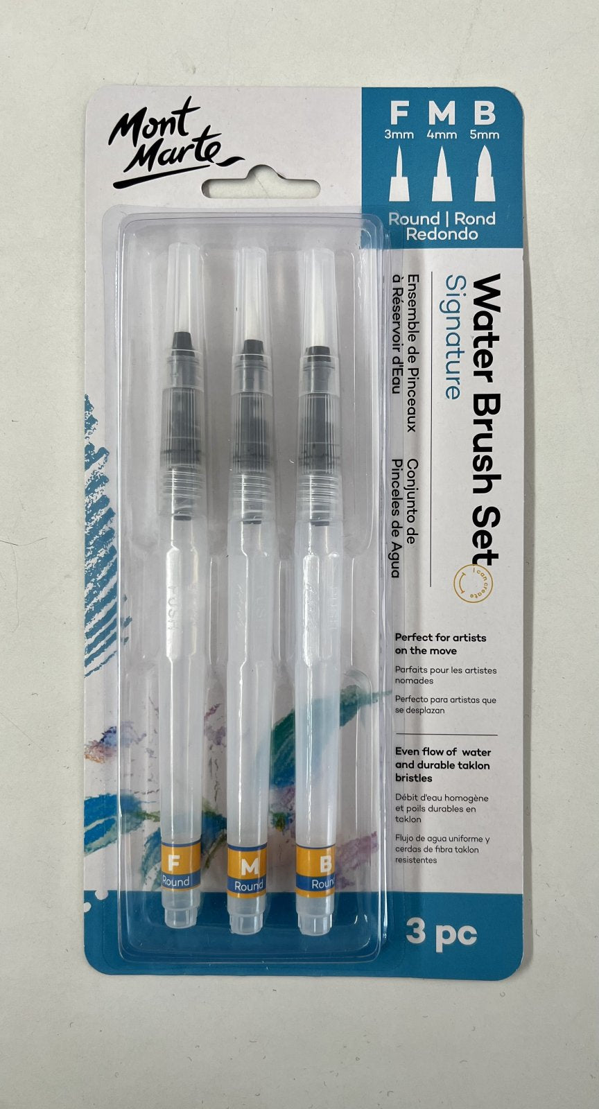 Basic Water-brush 3pck Set
