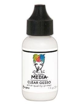 Dina Wakley Clear Gesso 1oz Bottle