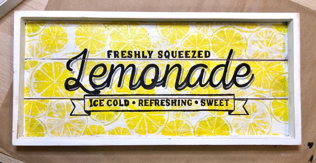 Vinyl Cut - Fresh Squeezed Lemonade