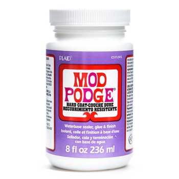Plaid Mod Podge Hard Coat