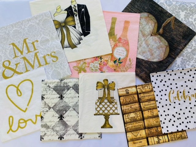 Wedding - Specialty Mini Napkin Bundle