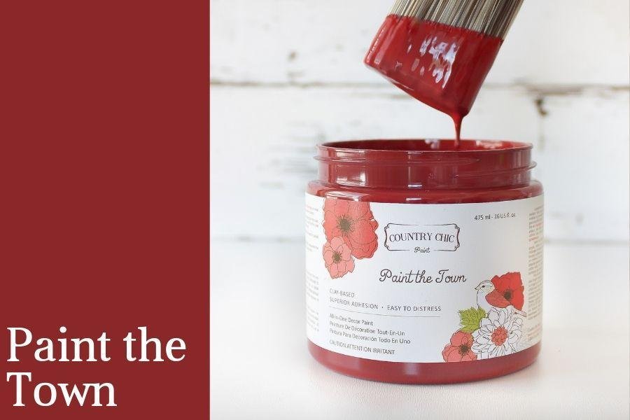 Country Chic Paint- All in One: Paint the Town 4oz Paint