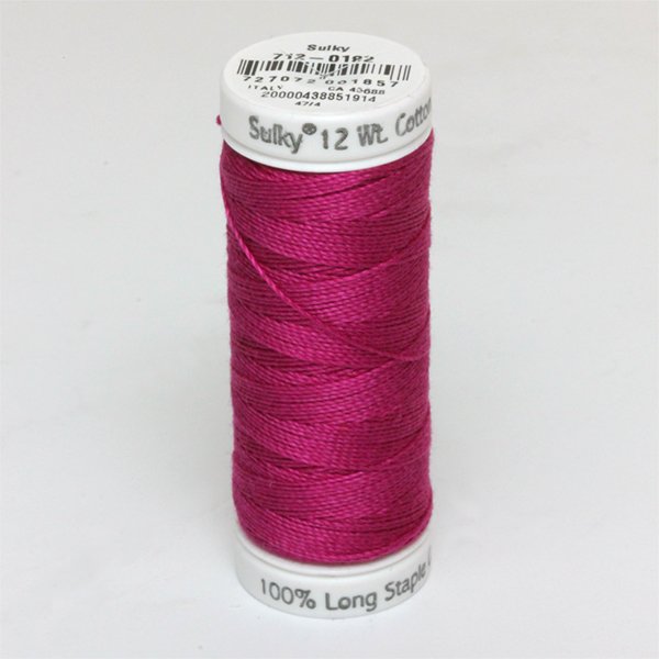 Sulky of America 12wt Cotton Petites Thread, 50 yd, Lilac