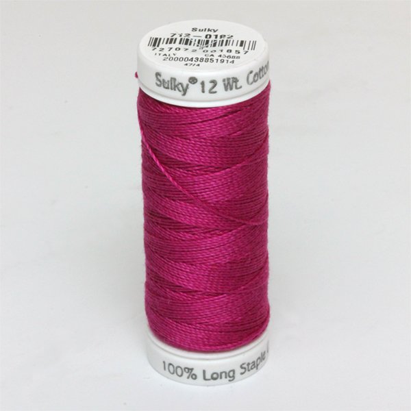 Sulky 12 Wt. Cotton Petites - Plum Dandy - 50 yd. Spool #712-0192