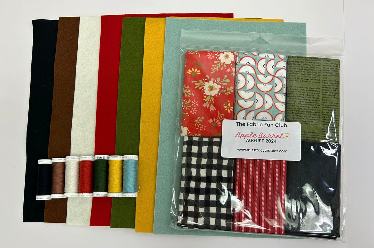 August 2024 Apple Barrel Felts, Threads & Fabric