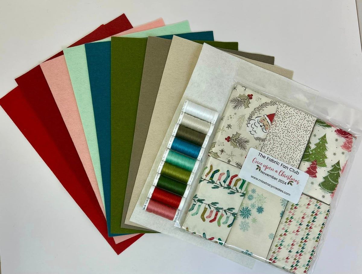 November 2024 Fabric, Thread & Felt "Once upon a Christmas"