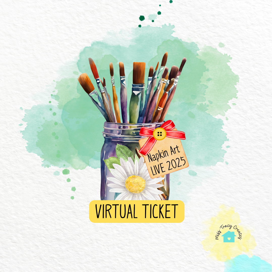 NAPKIN ART LIVE VIRTUAL EVENT