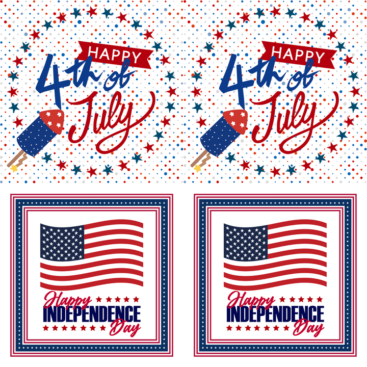 Exclusive Napkins for The Napkin Club Members -July 2025