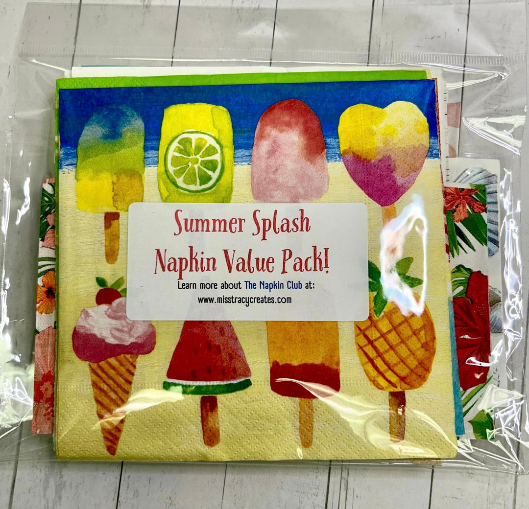 Summer Splash Napkin Value Pack