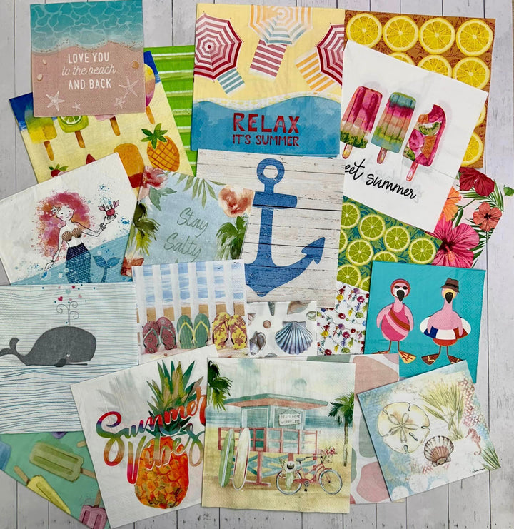 Summer Splash Napkin Value Pack