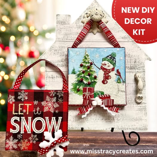 Let it Snow Canvas Set ONLY - for the Welcome Home Display