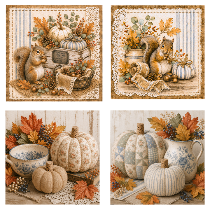Exclusive Napkins for The Napkin Club Members - September 2026