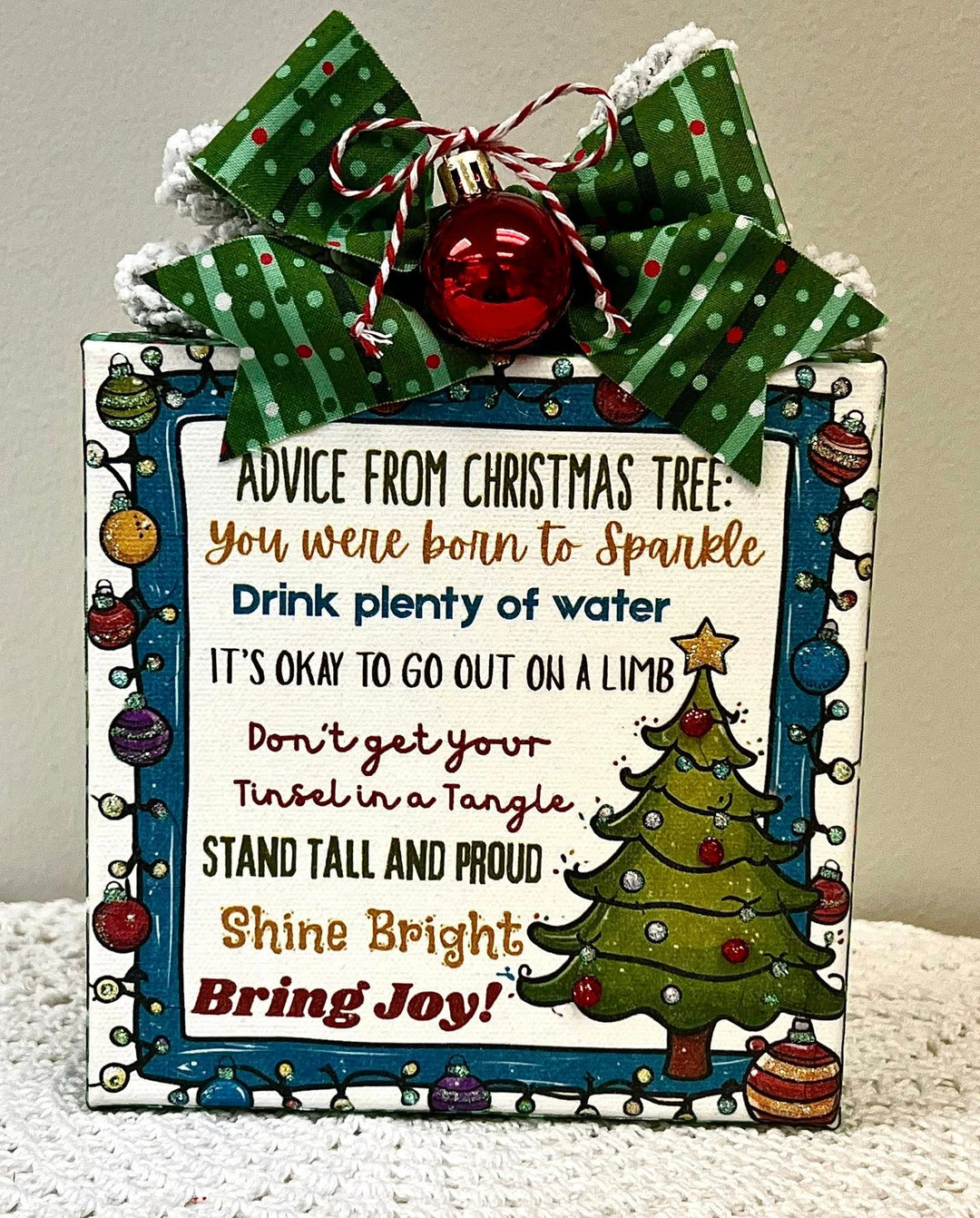 Seasonal Napkin Art Canvas Kits