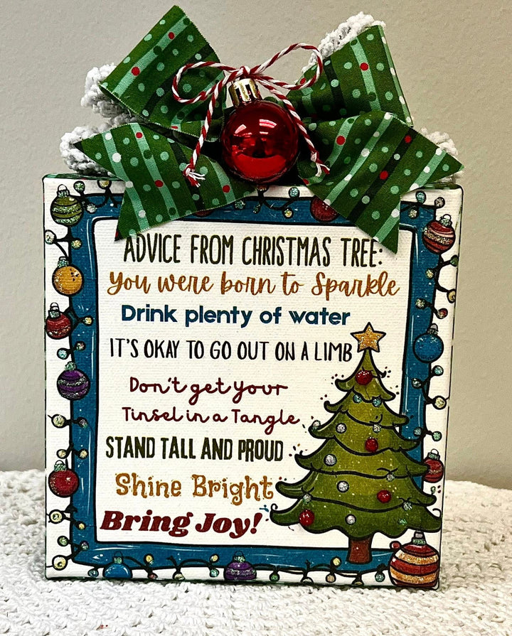 Seasonal Napkin Art Canvas Kits