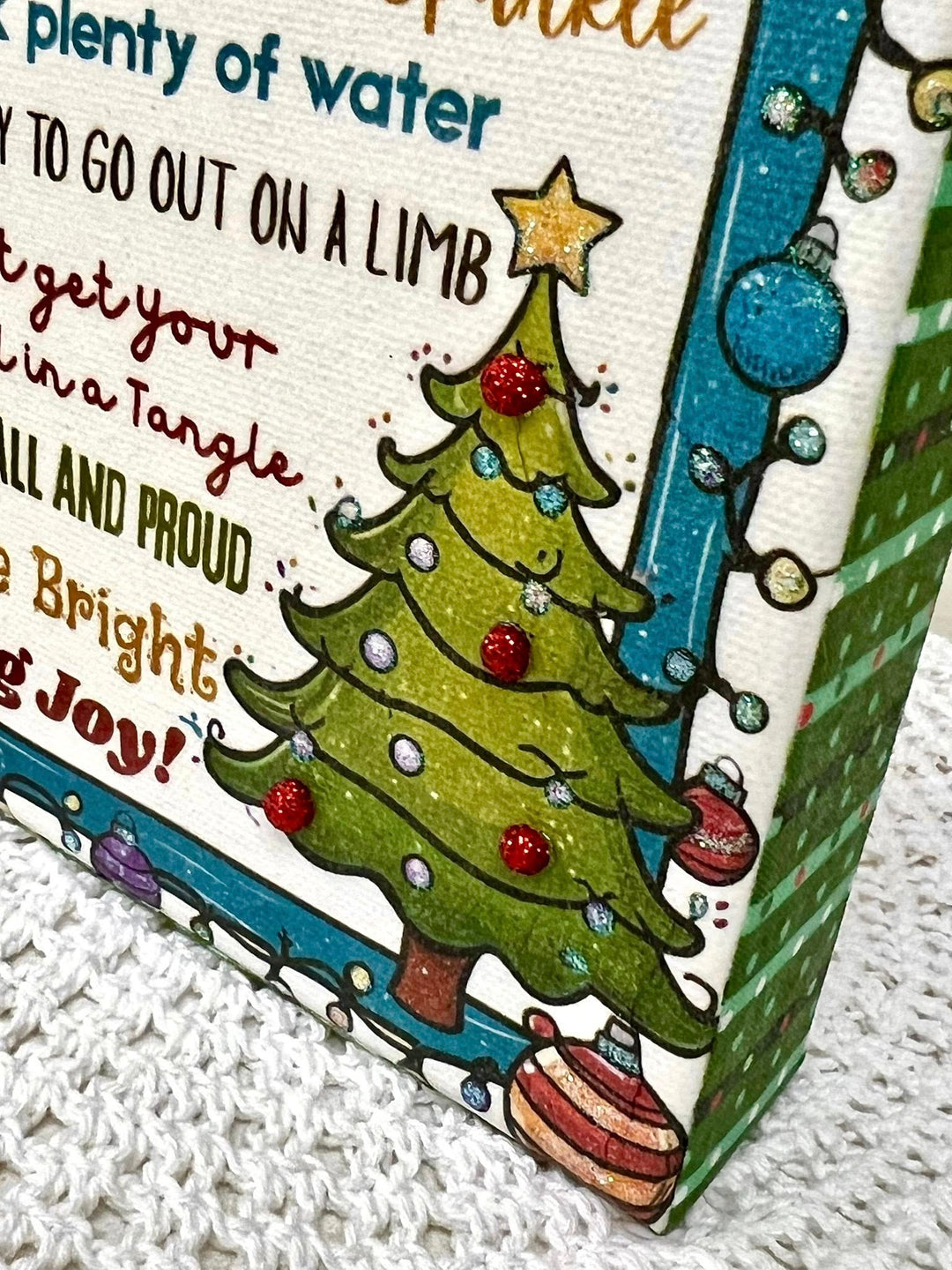 Seasonal Napkin Art Canvas Kits