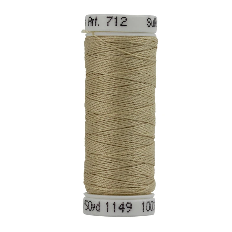 Sulky 12 Wt. Cotton Petites Thread - Deep Ecru - 50 yd. Spool 712-1149