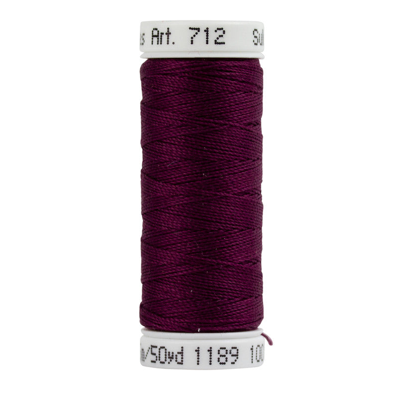 Sulky 12 Wt. Cotton Petites Thread - Dark Chestnut - 50 yd. Spool 712-1189