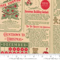 July 2026 Fabric Fan Club: Countdown to Christmas