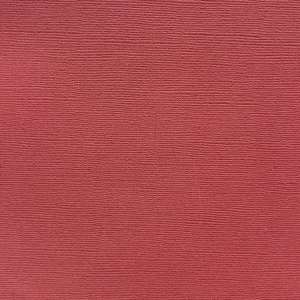 Encore 12x12 Cardstock: Brick Red