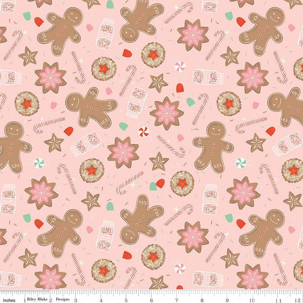 October 2023 - Gingerbread Wishes Fabric