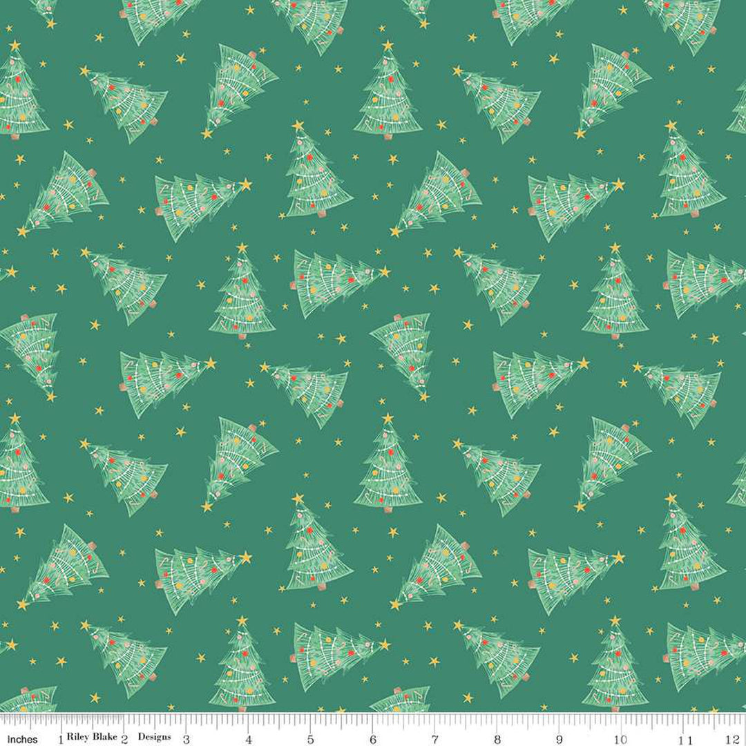 October 2023 - Gingerbread Wishes Fabric