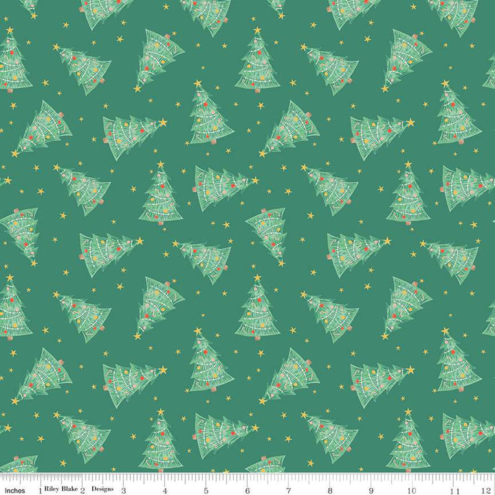 October 2023 - Gingerbread Wishes Fabric