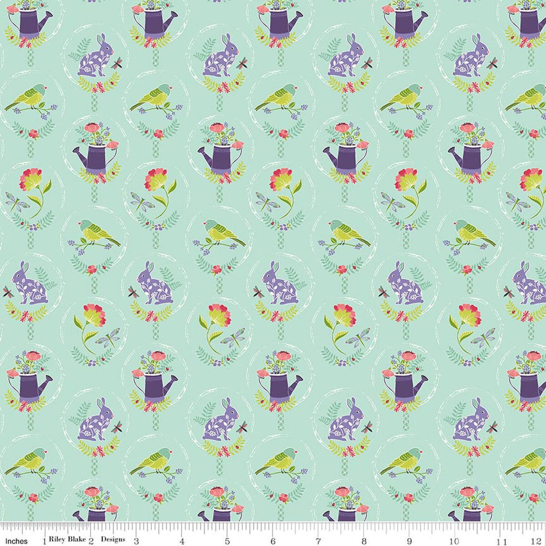 March 2026 Fabric Fan Club: My Happy Garden