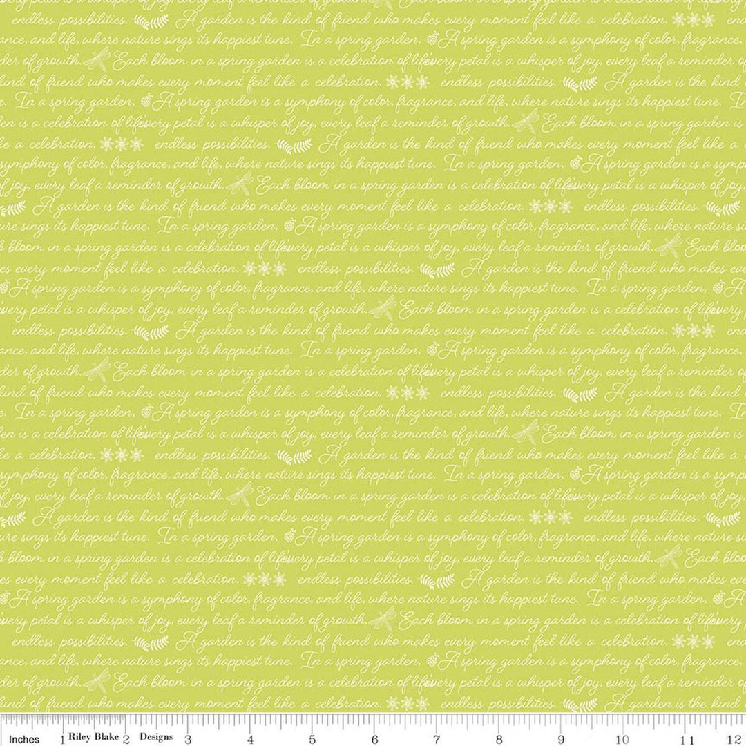March 2026 Fabric Fan Club: My Happy Garden