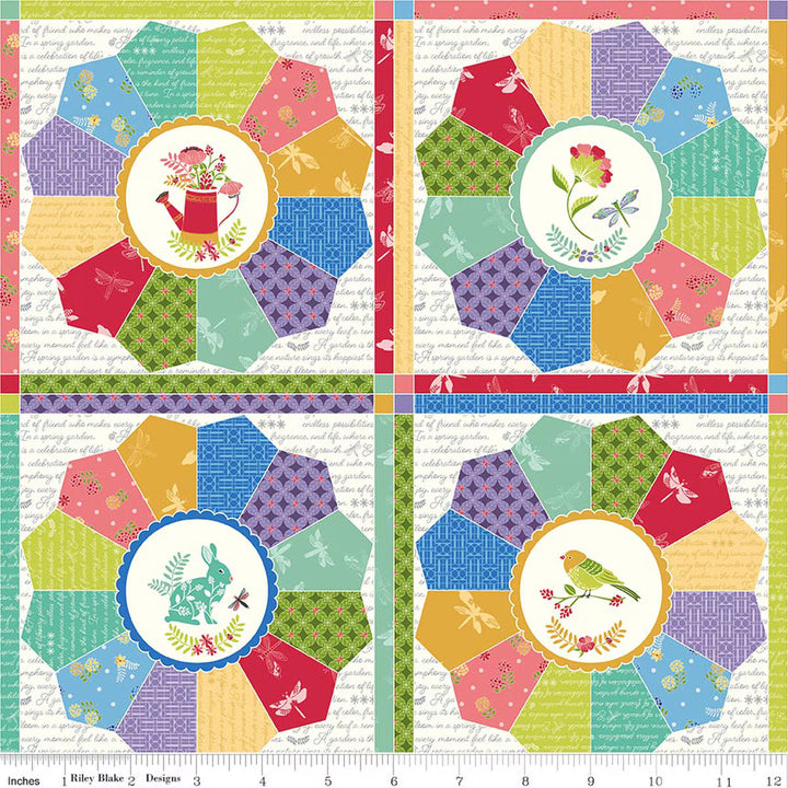 March 2026 Fabric Fan Club: My Happy Garden