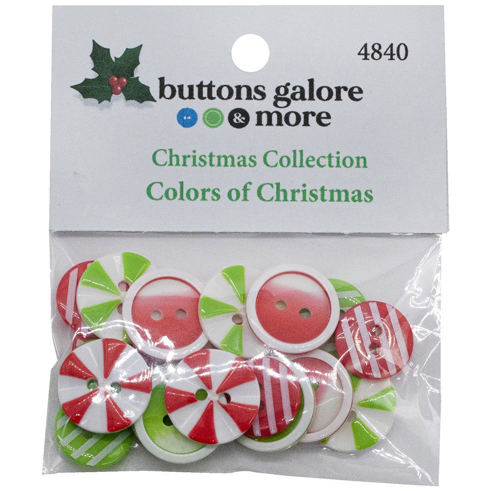 Buttons Galore - Colors of Christmas Set