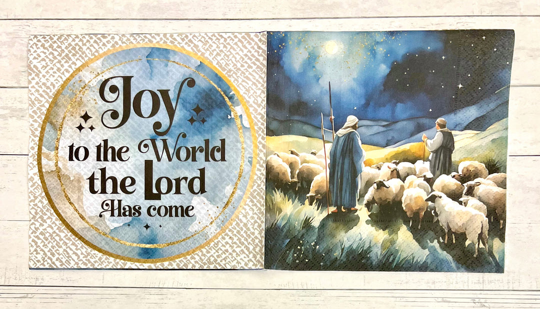 The Christmas Story Specialty Faith Napkin Mini Bundle