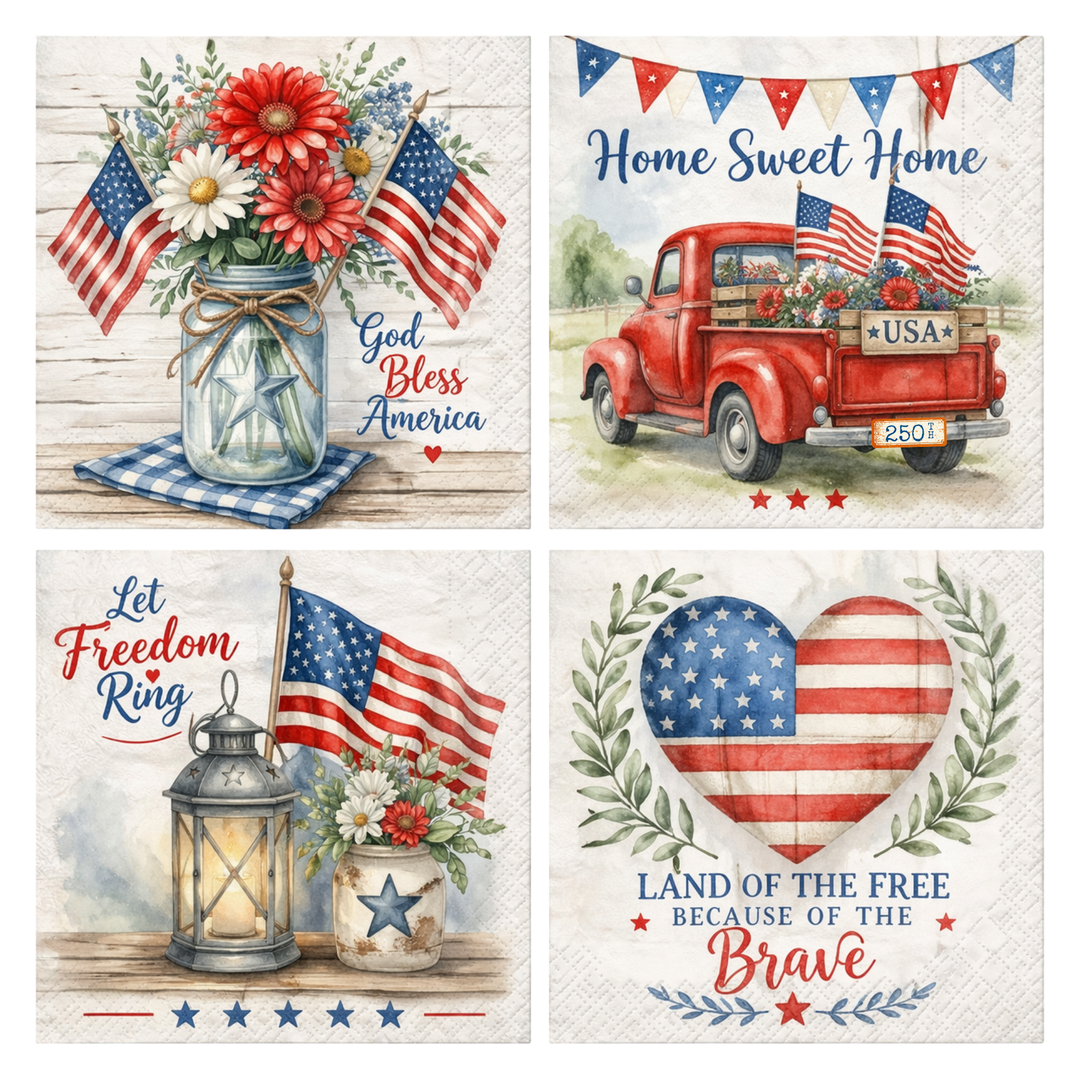 Exclusive Napkins for The Napkin Club Members - May 2026