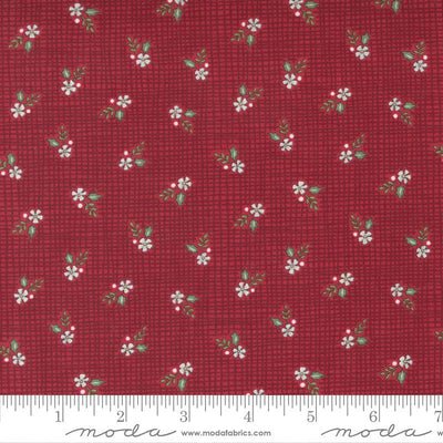 Exclusive Fabrics for Fabric Fan Club Members - October 2022 "Holly Berry Tree Farm"