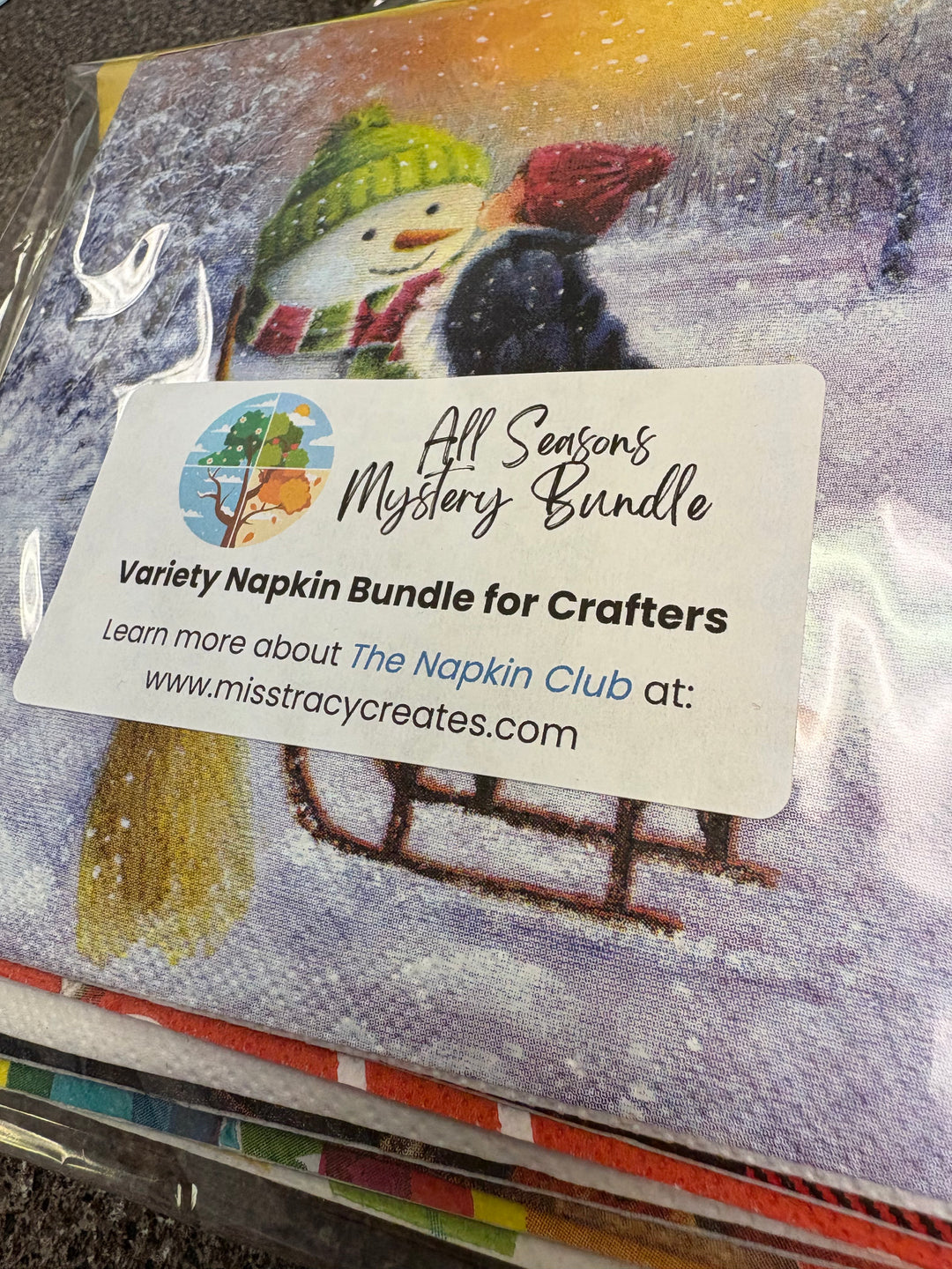 All Seasons Mystery Napkin Value Bundle